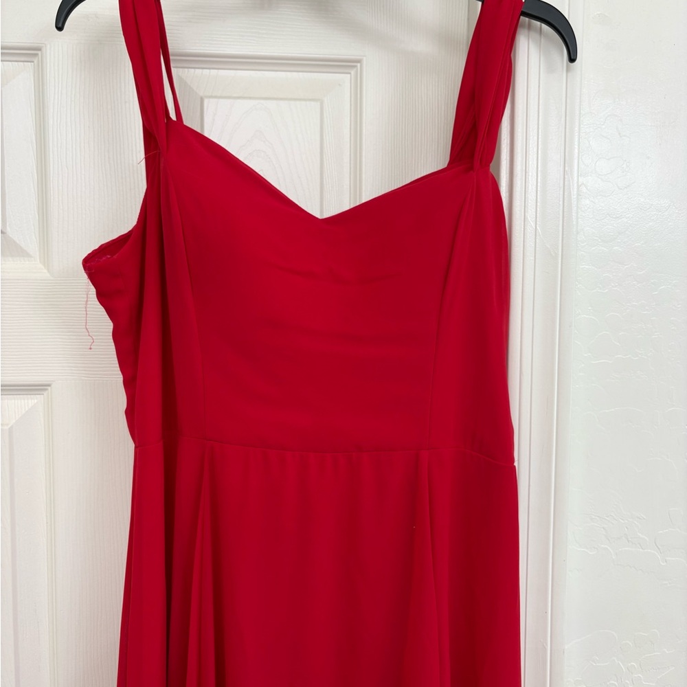 Elegant Red Prom Dress